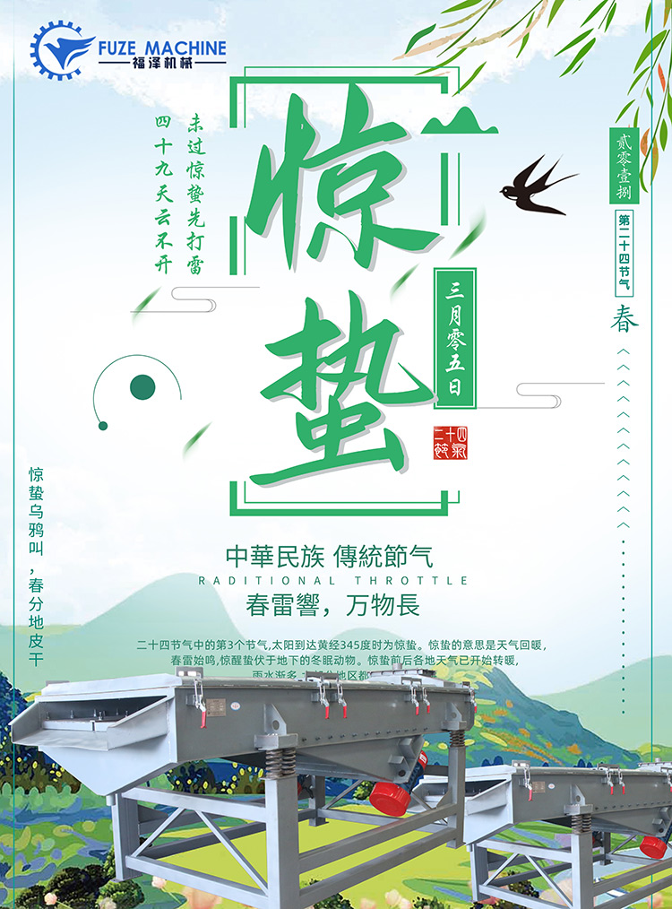 驚蟄到，暖和和